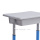 Adjustable Single Seat School Desk And Chair